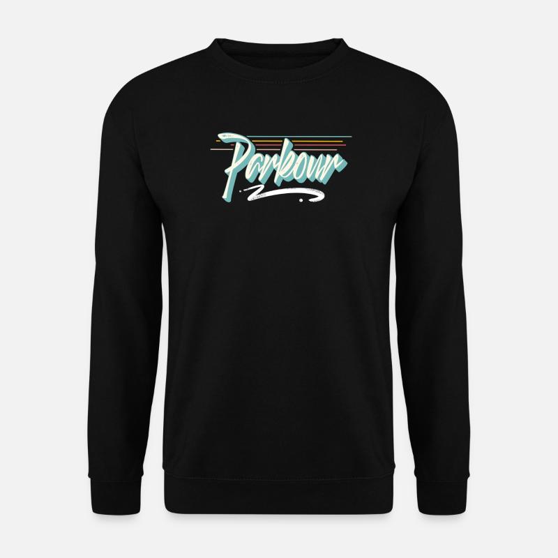 Parkour - Unisex Pullover - Schwarz