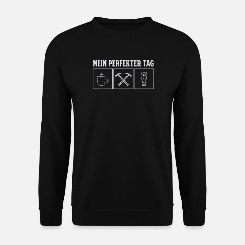 Krasser Dachdecker – Stolz & Leidenschaft - Unisex Pullover - Schwarz
