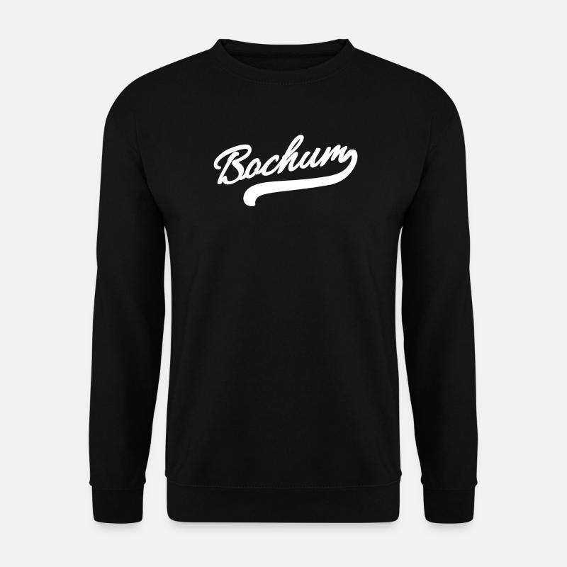 Bochum Retro - Unisex Pullover - Schwarz