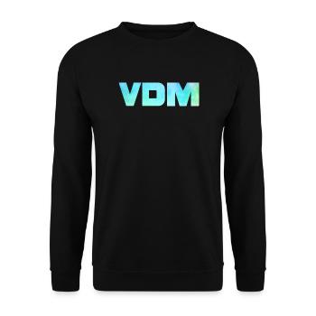 VDM - Unisex Pullover - Schwarz - Vorne - Alina (178cm) & Michal (187cm)