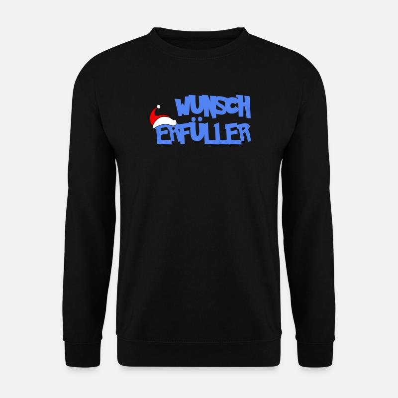 WUNSCHERFÜLLER - Unisex Pullover - Schwarz