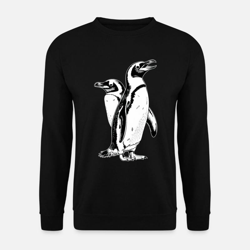 Pingouin - Sweat-shirt Unisexe - noir