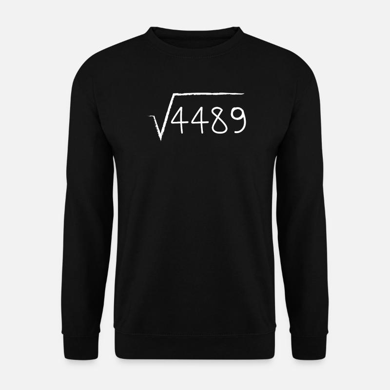 67 Square Root 4489 - Unisex Sweatshirt - black