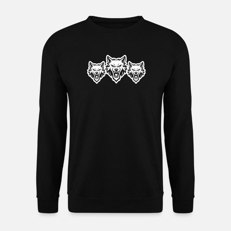 Wolf Team Pack - Unisex Sweatshirt - black