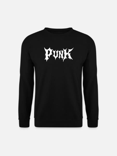 Punk-Gothic-Logo - Unisex Pullover - Schwarz