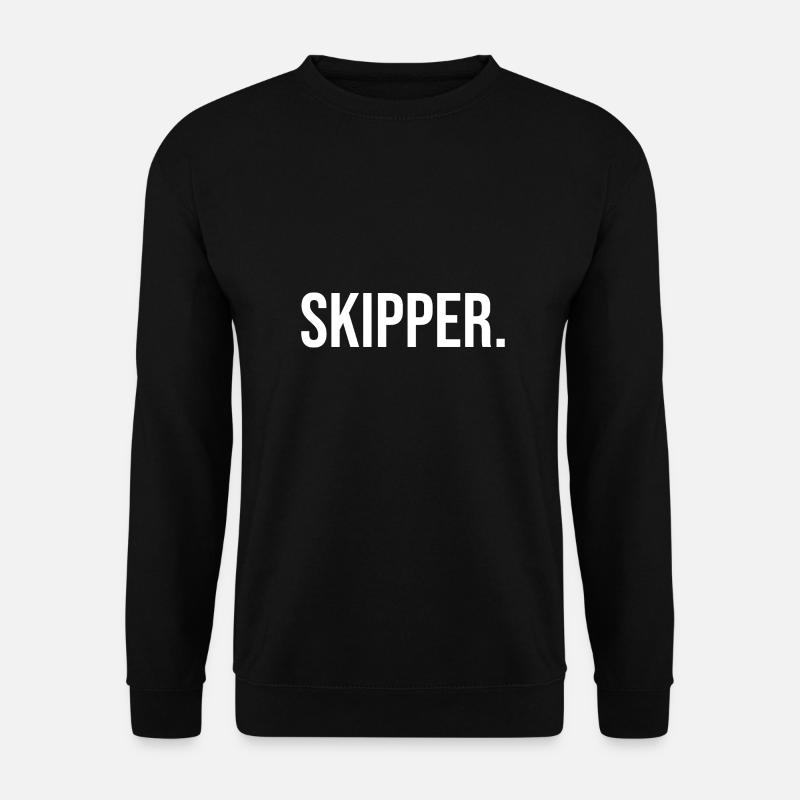 Skipper - Unisex Pullover - Schwarz