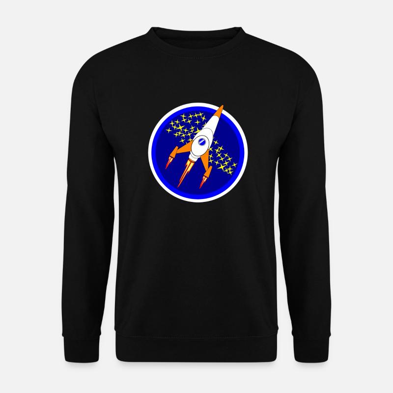 Space Ship - Unisex Sweatshirt - black