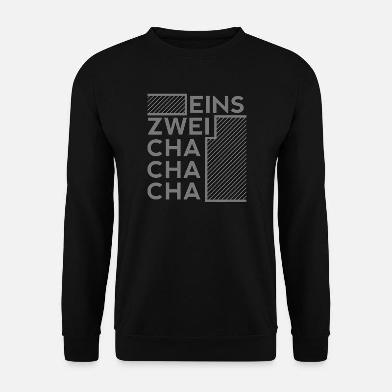 cha cha cha - Unisex Pullover - Schwarz