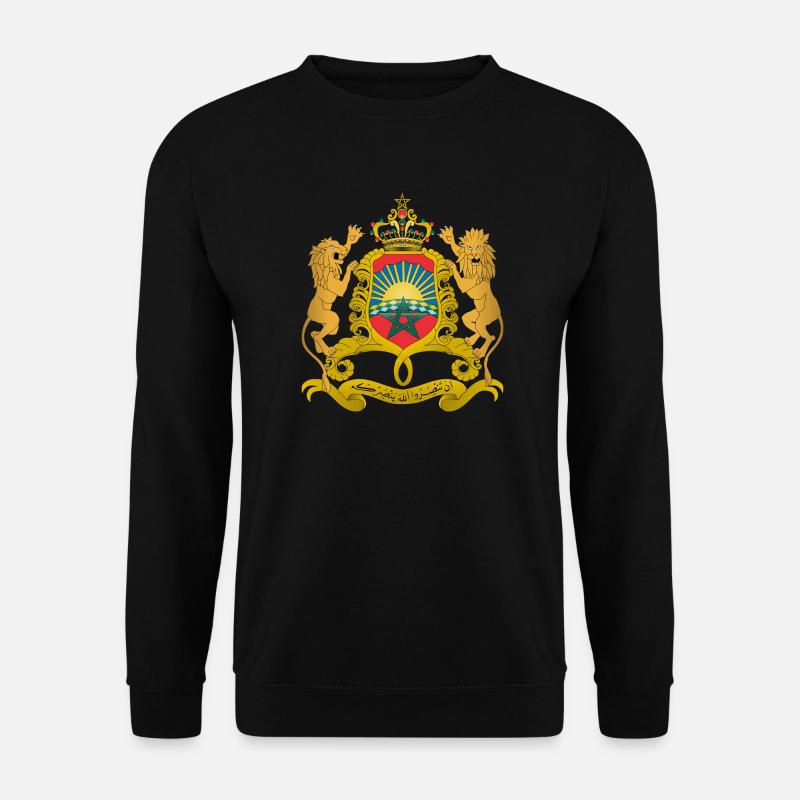Royaume du Maroc - Sweat-shirt Unisexe - noir