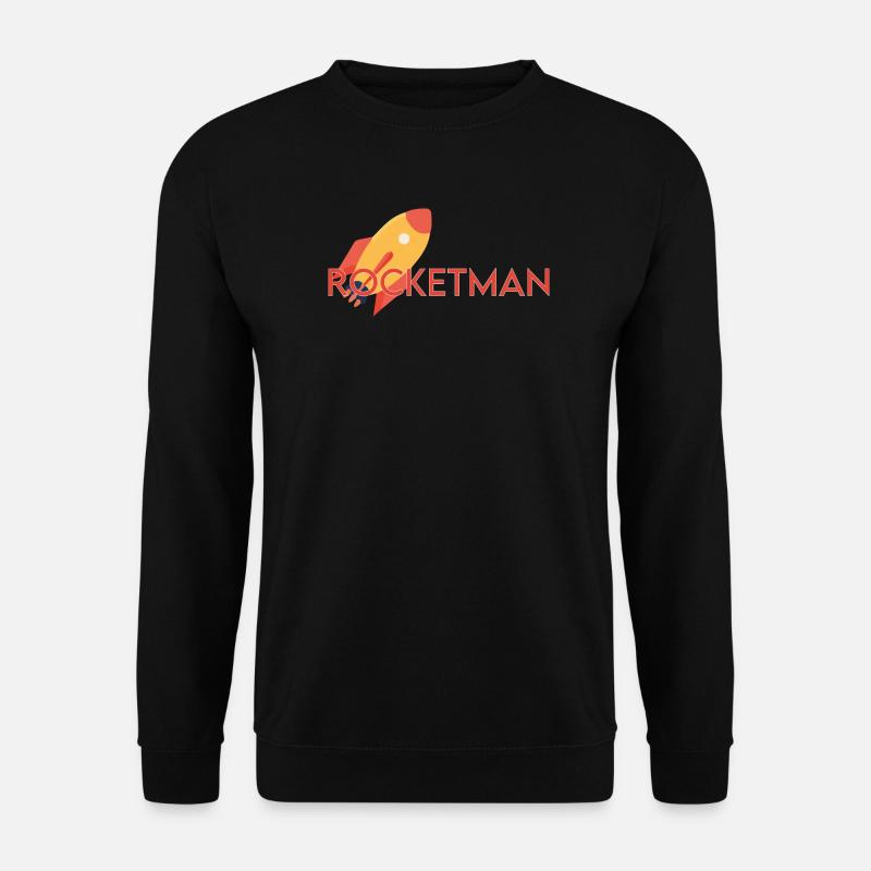 Rocketman - Unisex Pullover - Schwarz