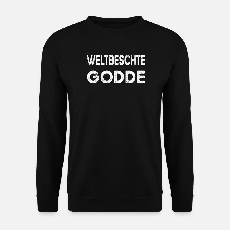 Godde Patentante Schwäbisch - Unisex Pullover - Schwarz