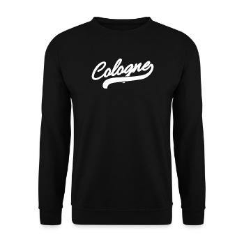 Cologne Rétro - Sweat-shirt Unisexe - noir - Devant - Alina (178cm) & Michal (187cm)