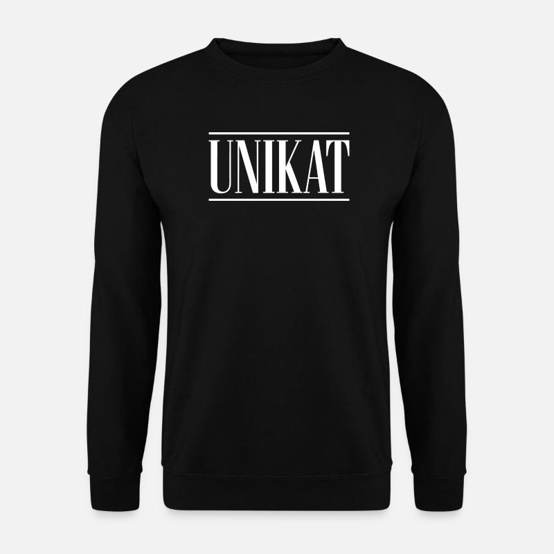 Unique Unique Individual Self-Worth Unique - Unisex Sweatshirt - black
