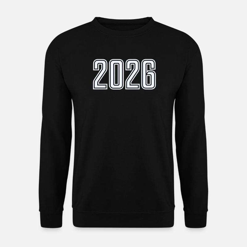 2026  - Unisex Pullover - Schwarz