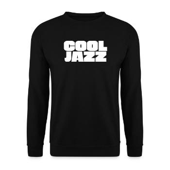 Cool Jazz  - Unisex Sweatshirt - black - Front - Alina (178cm) & Michal (187cm)