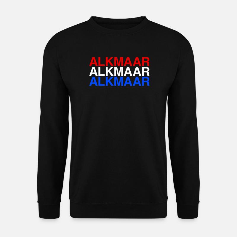 ALKMAAR Pays-Bas Drapeau des Pays-Bas - Sweat-shirt Unisexe - noir