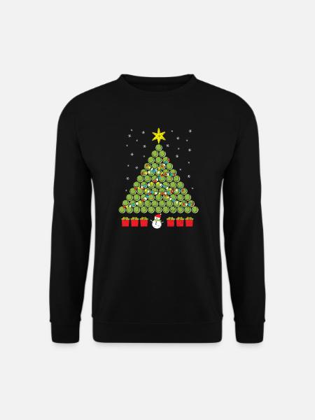 Balle de tennis Noël - Weihnachten - Sweat-shirt Unisexe - noir