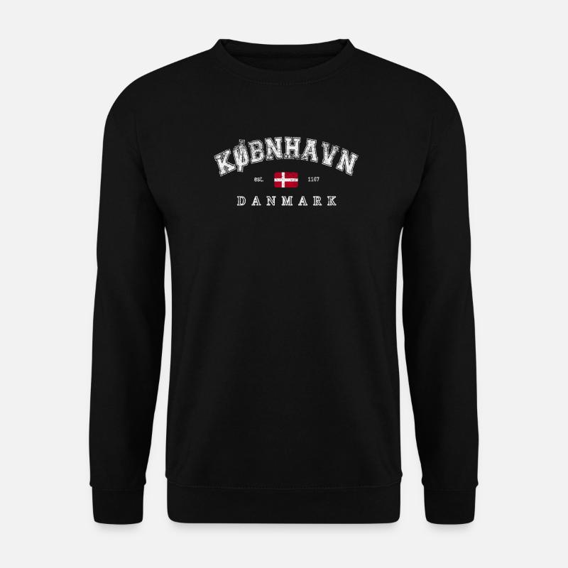 Copenhagen Denmark - Unisex Sweatshirt - black