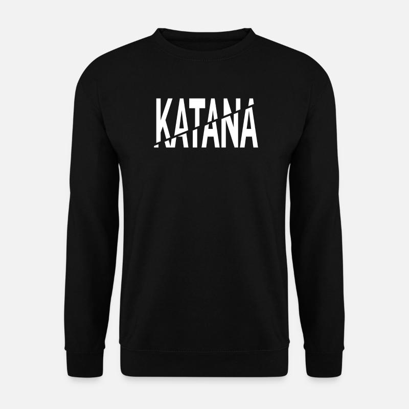 Katana-Schnitt - Unisex Pullover - Schwarz