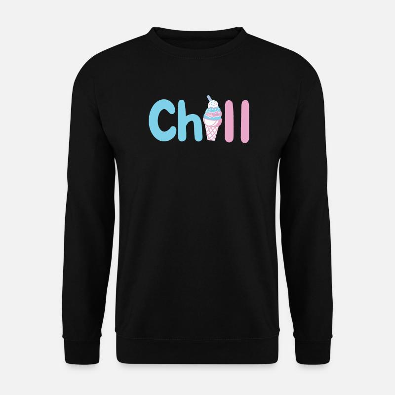 Eiscreme Sommer - Unisex Pullover - Schwarz