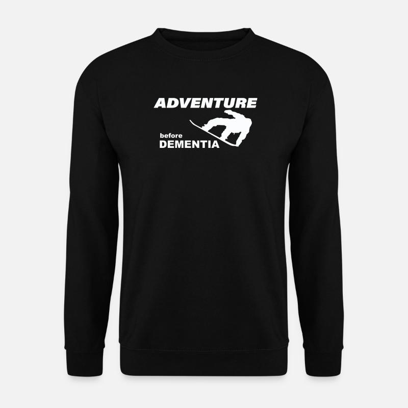 SNOWBOARD ADVENTURE - Unisex Pullover - Schwarz
