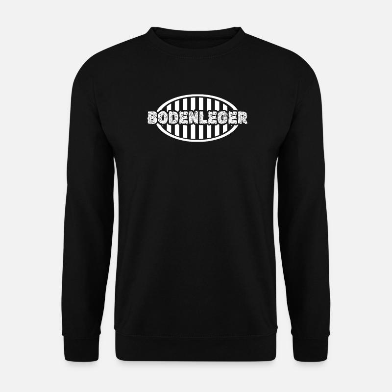 Couche de sol de travail - Sweat-shirt Unisexe - noir
