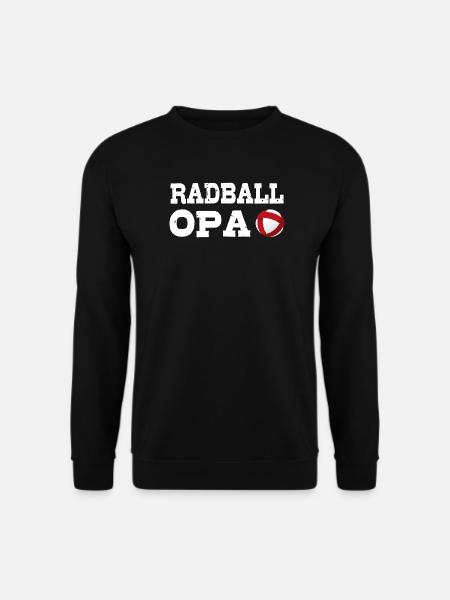 Radball, OPA, Radballer, Hallenradsport - Unisex Pullover - Schwarz