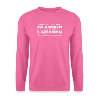 Spiel weiter White-Poker - Unisex Pullover - Pink - Vorne