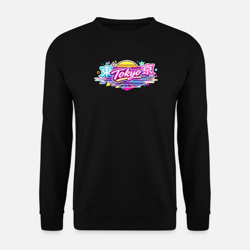 Tokyo Neon - Unisex Sweatshirt - black