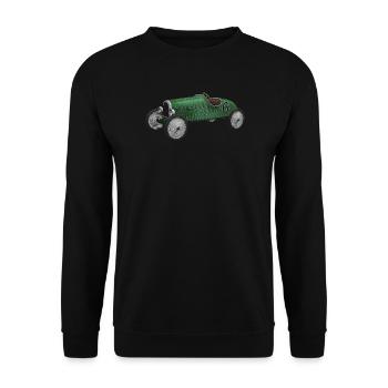 Children's vehicle - Unisex Sweatshirt - black - Front - Alina (178cm) & Michal (187cm)