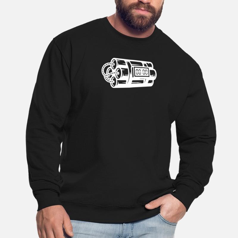 Bombe à retardement Dynamite explosive Sweat-shirt Unisexe