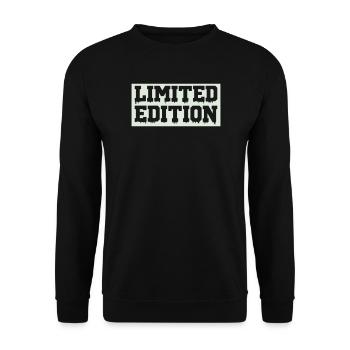 limited_edition - Unisex Sweatshirt - black - Front - Alina (178cm) & Michal (187cm)