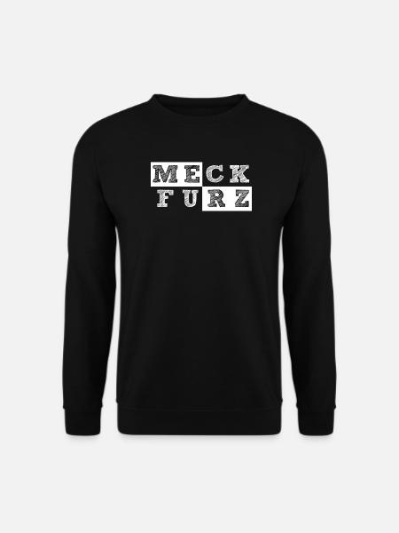 MeckFurz Geometrische Collage Merz muss weg - Unisex Pullover - Schwarz
