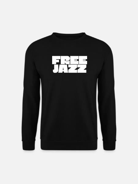 Free Jazz bold logo - Unisex Sweatshirt - black