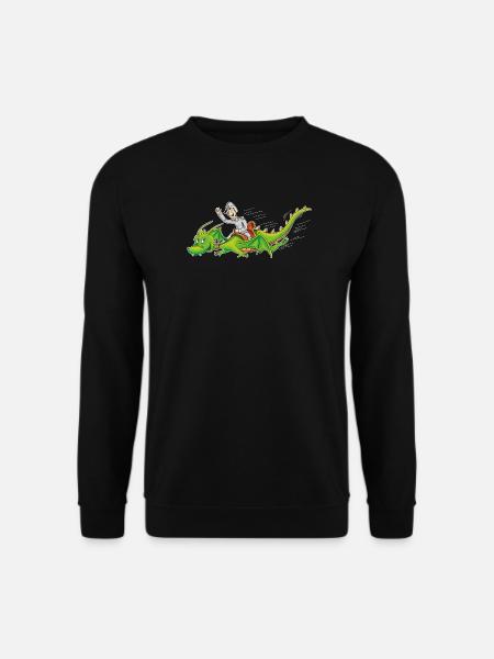 Drachenritter - Unisex Pullover - Schwarz