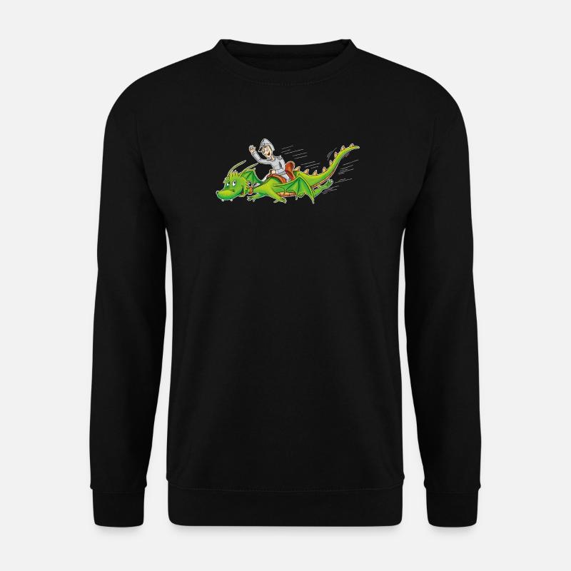 Drachenritter - Unisex Pullover - Schwarz