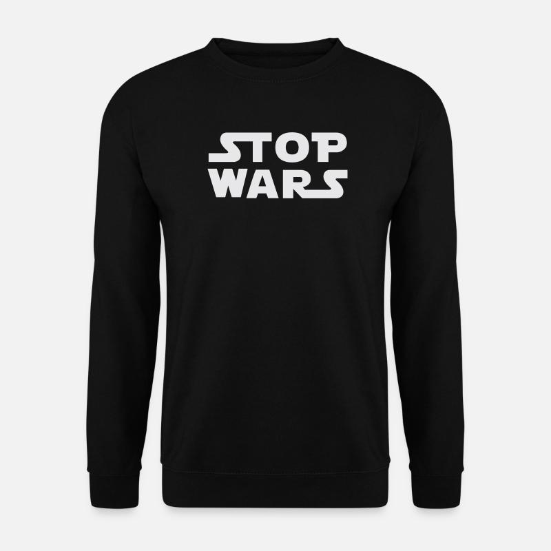 Stop Wars - Unisex Sweatshirt - black