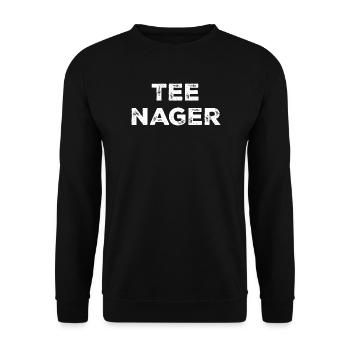 Adolescent - Sweat-shirt Unisexe - noir - Devant - Alina (178cm) & Michal (187cm)