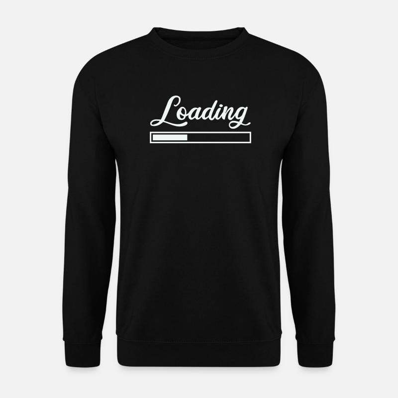 Loading - Unisex Sweatshirt - black