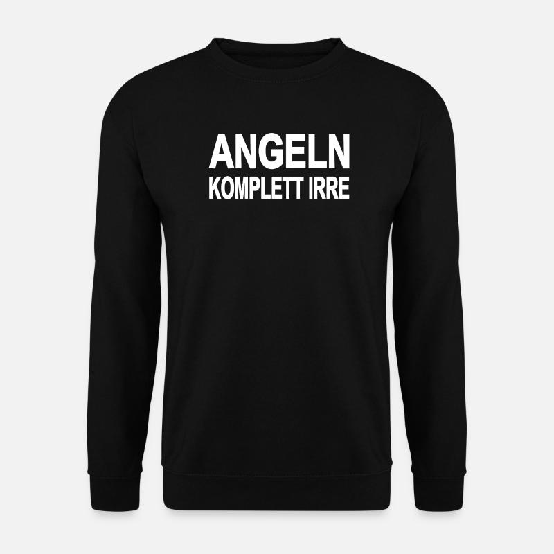 Angeln - Unisex Pullover - Schwarz