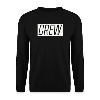 Équipage - Sweat-shirt Unisexe - noir - Devant - Alina (178cm) & Michal (187cm)
