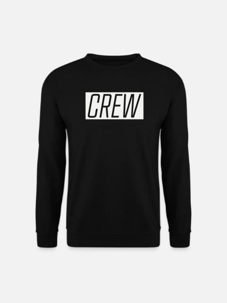Crew - Unisex Pullover - Schwarz