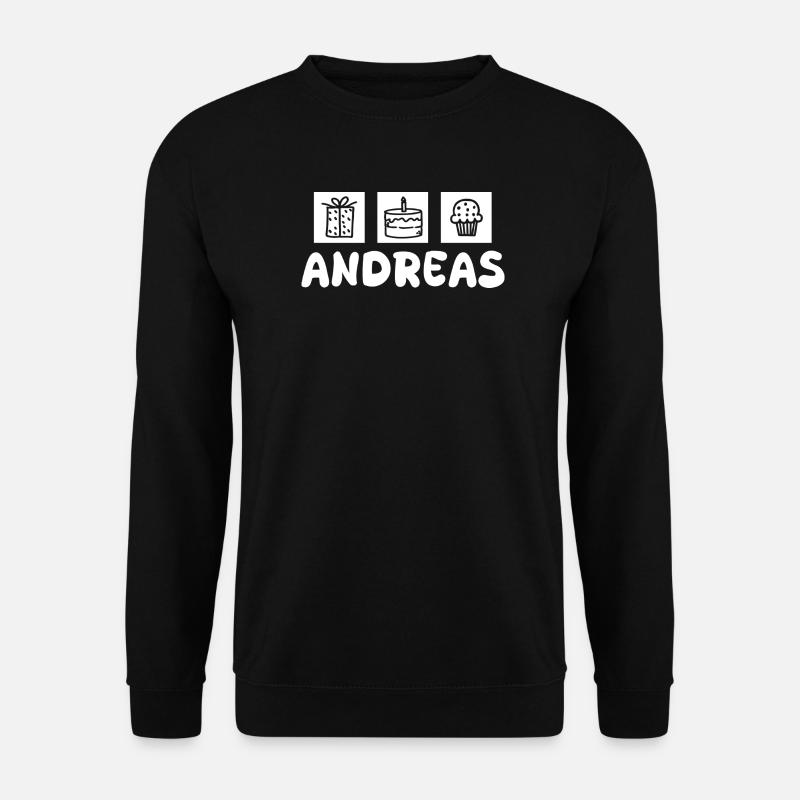Andreas als Geschenk - Unisex Pullover - Schwarz