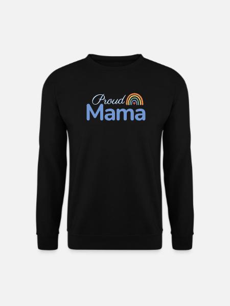 Proud Mama Rainbow - Unisex Sweatshirt - black