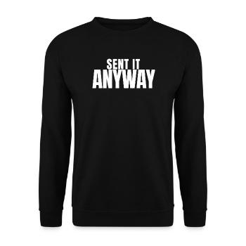 BMX Tricks Rampe Lustig Street Zwanzig Zoll Fahrra - Unisex Pullover - Schwarz - Vorne - Alina (178cm) & Michal (187cm)