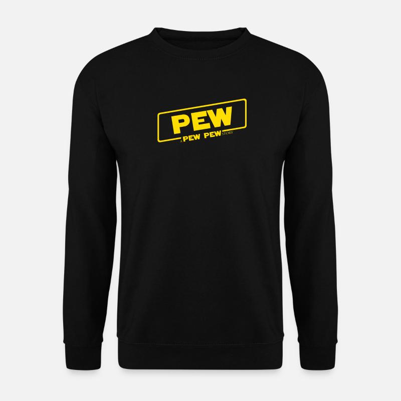 Eine Pew Pew Story - Unisex Pullover - Schwarz