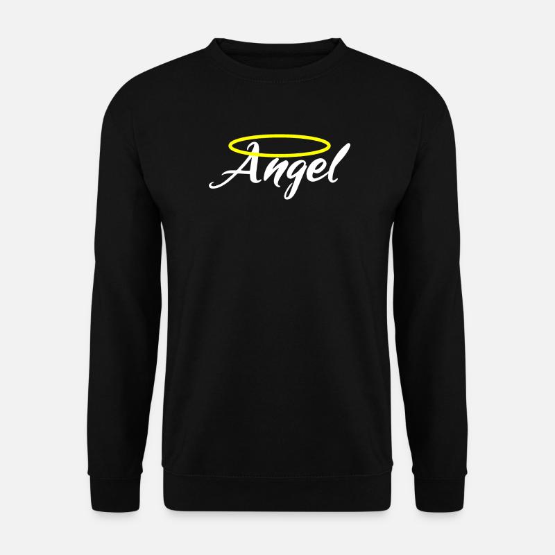 Ich bin ein Engel - Angel - Unisex Pullover - Schwarz