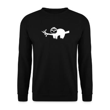 Paresse - Sweat-shirt Unisexe - noir - Devant - Alina (178cm) & Michal (187cm)