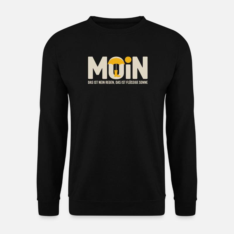 Moonshade Liquid Sun Motif - Unisex Sweatshirt - black
