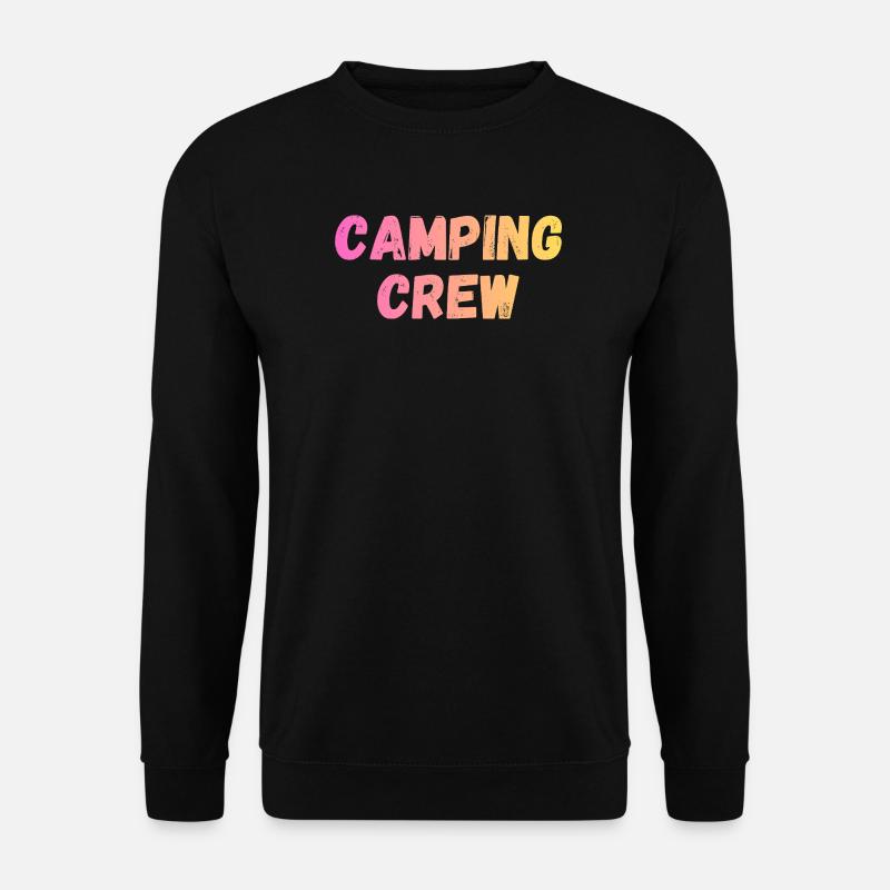 Camping Crew - Unisex Sweatshirt - black